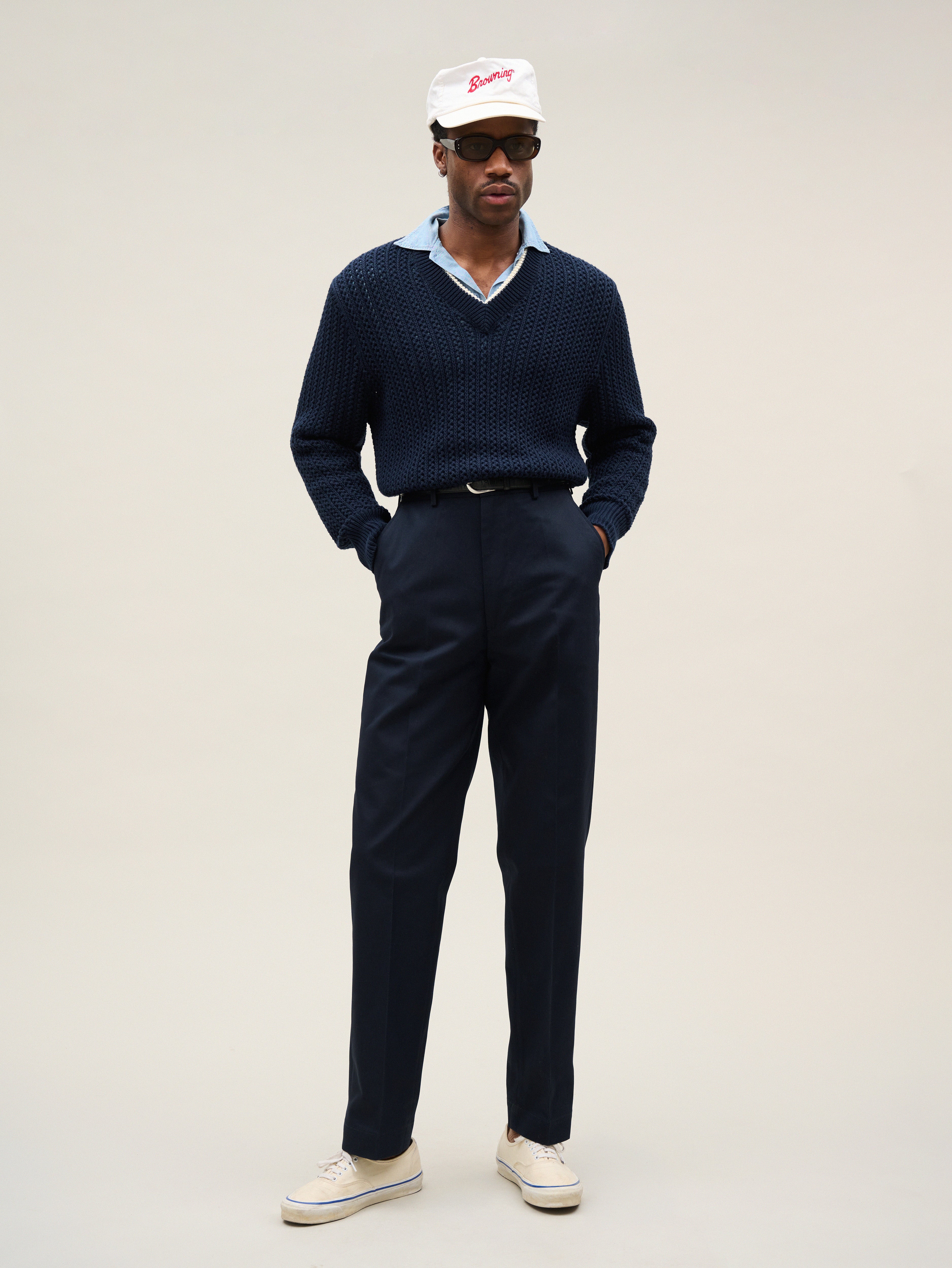 Casatlantic El Jadida Flat Front Trousers