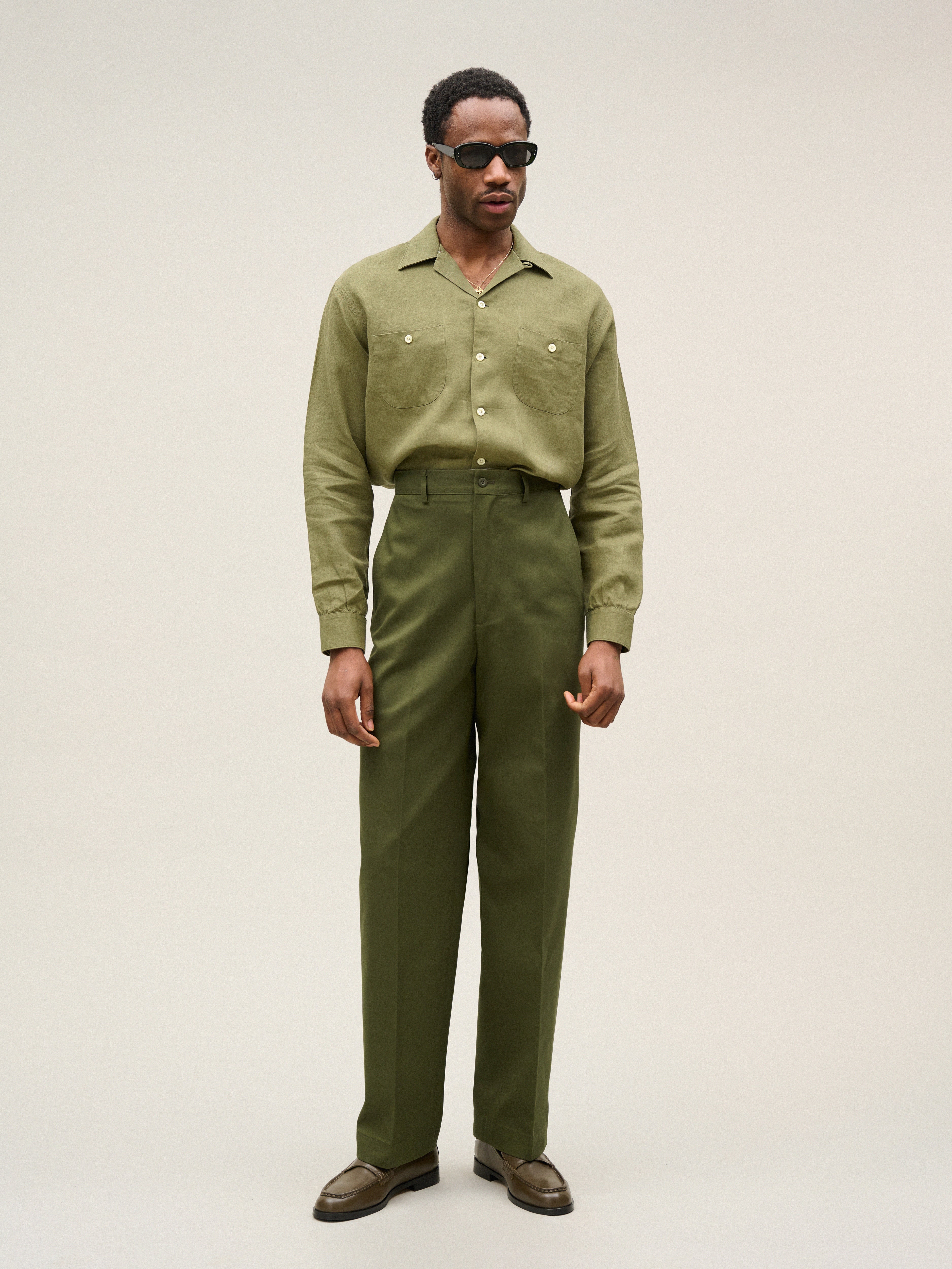 Taza | Dark Olive Cotton