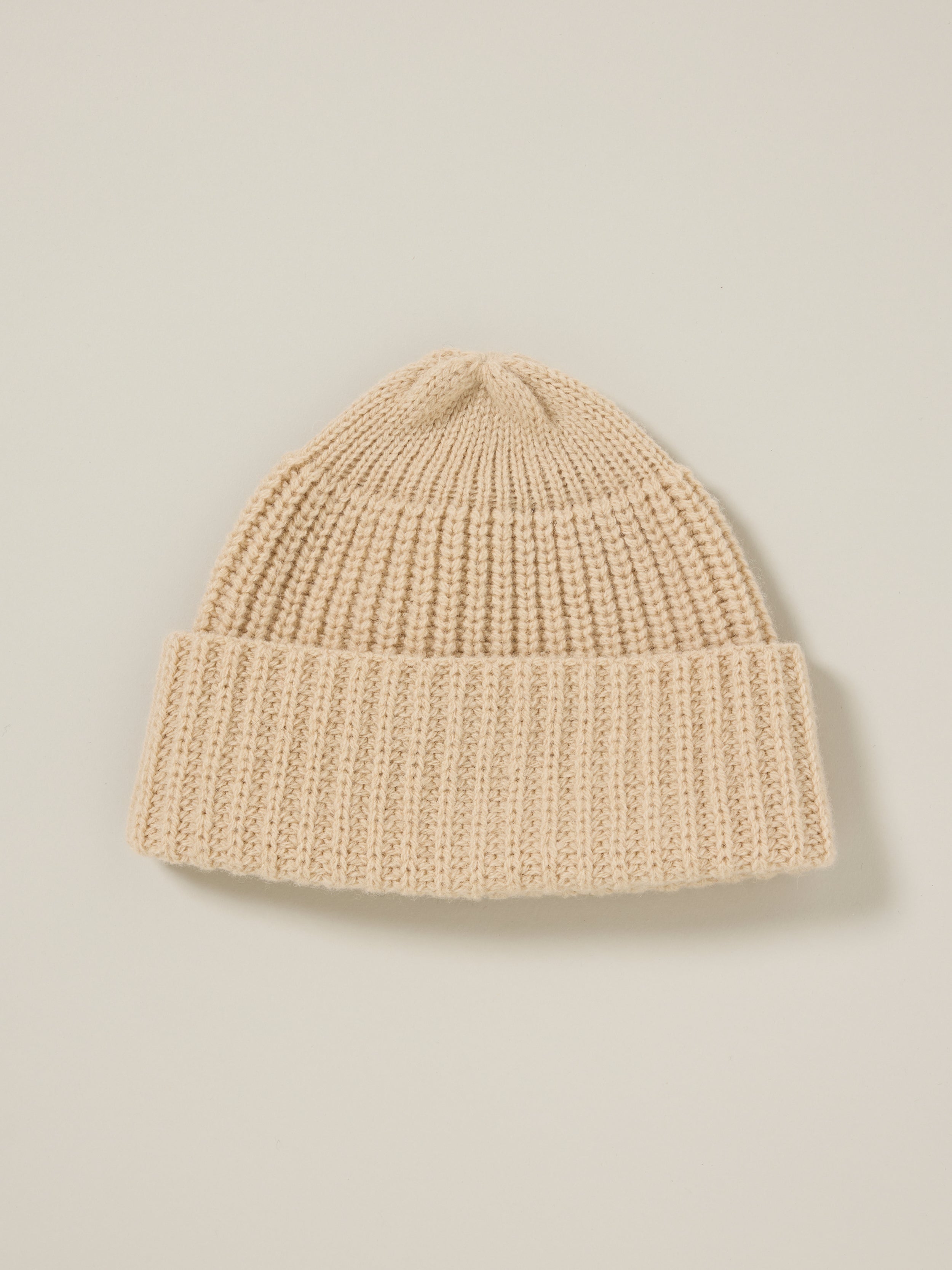 Watch Cap | Oat Wool Beanie