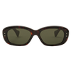 tortoise - dark green lens