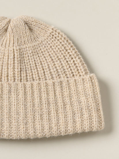 Watch Cap | Oat Wool Beanie Watch Cap | Oat Wool Beanie