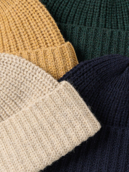 Watch Cap | Oat Wool Beanie Watch Cap | Oat Wool Beanie